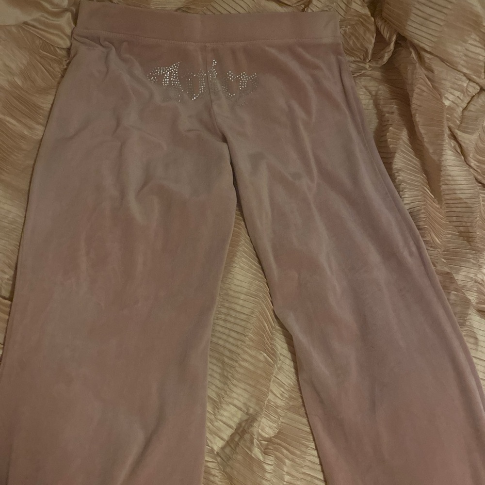 Juicy Couture Light Pink Velour Pants